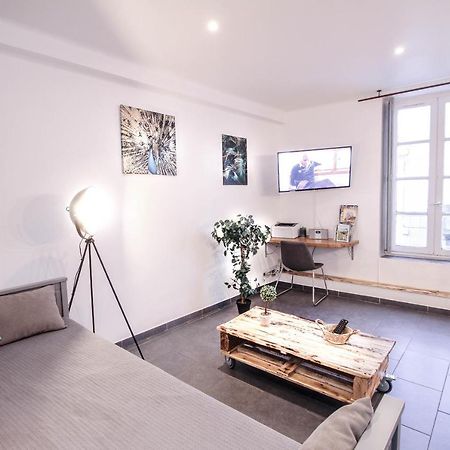 Appartement calme et spacieux, Cité et ville à pied, WIFI, 2 chambres, 3 lits Carcassonne Exterior foto